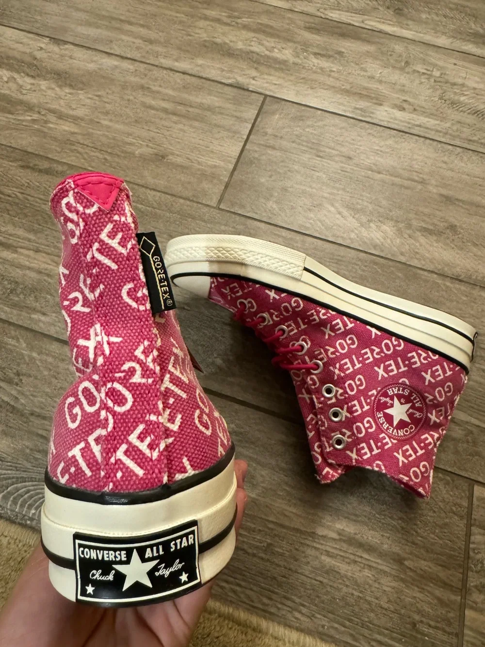 Converse Pink GORE-TEX High Top Sneaker - Picture 5 of 6